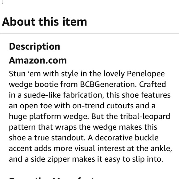 Bcbgeneration penelopee tribal wedges - Picture 6 of 7